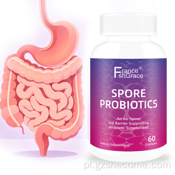 Shecome Spore Probiotyki w kapsułkach Suplementy zdrowotne jelit